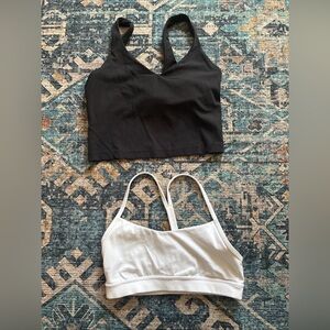 Lululemon size 6 sports bras lot of two